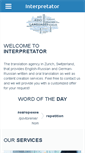 Mobile Screenshot of interpretator.ch